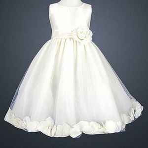 Ivory-Flower Girl Dress